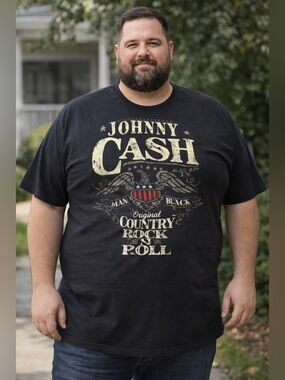Johnny Cash T-Shirt Size 3XL